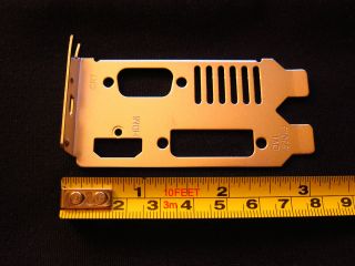 nVIDIA GeForce ATI Radeon Video Card Dual Slot Low Profile Half Height 