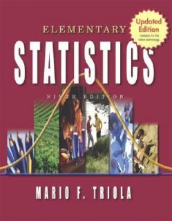   Statistics Update by Mario F. Triola 2004, CD ROM Hardcover