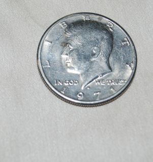 1972 one dollar coin in Eisenhower (1971 78)