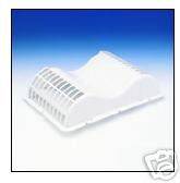 UEV4 Plastic soffit vent for use with 4 or 6 inch duct
