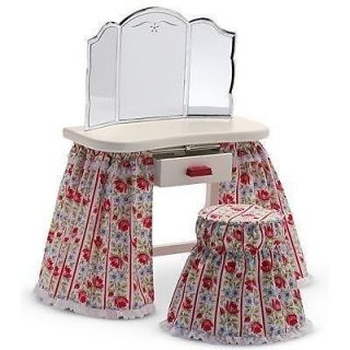 American Girl Molly Vanity Table Dresser, New in original box