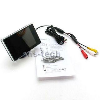   Rear View Color Monitor Car Reverse Rearview Backup Camera DVD VCR TFT