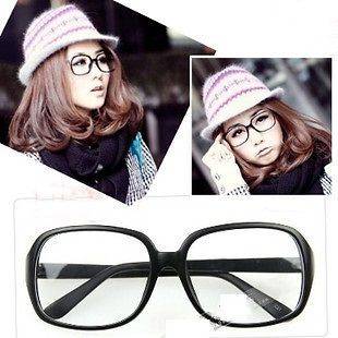   Frame Clear Lens Vintage Nerd Polite Glasses Korean Style Vintage