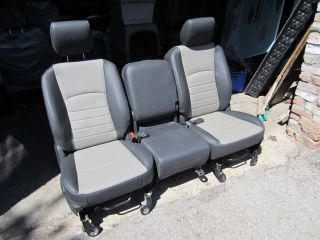 03 12 DODGE RAM COMPLETE FRONT SEATSNEW​LEATHEROEM, OUT OF 