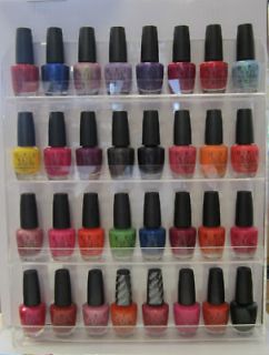 Nail Polish Wall Rack Arylic holds up to 36 bottles