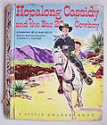Vintage HOPALONG CASSIDY AND THE BAR 20 COWBOY   Little Golden Book