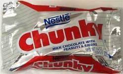 Chunky Candy Bar by Nestle   24   1.4 oz bars