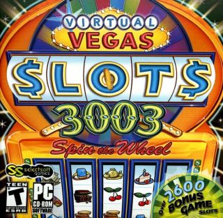 Virtual Vegas 3003 Slots PC Computer Card Casino Games Windows Vista 