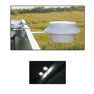 NEW Gutter LED Light Solar Powered Water Resistant with Switch