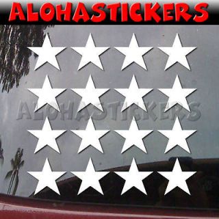 inch Small STAR STARS Vinyl Decal Car Sticker ST12Y