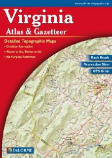 Virginia Atlas and Gazetteer by Delorme Edt Staff 2005, Map, Other 