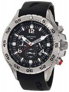 Nautica Mens N14536G NST Chronograph Watch/ NEW WITH TAGS, NO BOX