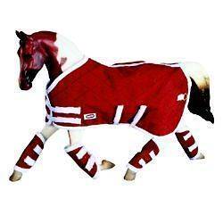 Breyer Horses Red Blanket and Shipping Boots 3946  NIB
