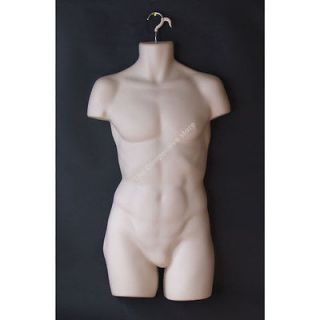 Super Male Mannequin Dress Form Manikin   Use To Display S M Sizes 