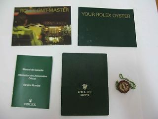 GMT Master 16710, 16713, 16718 Booklet and acc. ROLEX OYSTER
