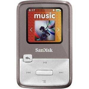   Clip Zip SDMX22 008G A5​7G 8 GB Gray Flash  Player PN SDMX22 008