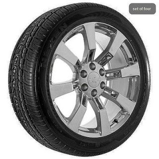   Chevy Chevrolet Chrome Silverado Suburban Tahoe Rims Wheels and Tires