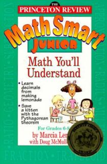 Math Smart Junior Grade School Math Made Easy by Marcia Lerner and 