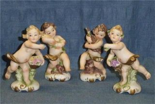 vintage cherub figurines
