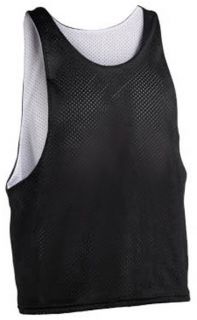   ADULT LACROSSE/SOCCE​R SPORTS PINNIE BLACK AND WHITE MED/LRG/XXL