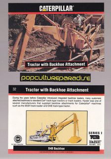 TRACTOR WITH D4B BACKHOE ATTACHMENT 1993 Caterpillar Earth Movers CARD