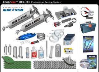   ClearVac DELUXE WINDSHIELD REPAIR SYSTEM / KIT BULLSEYE CHIP ​CRACK