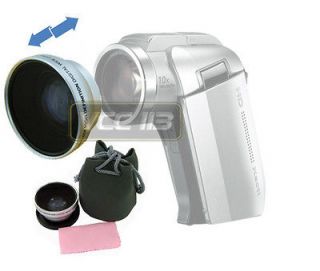 45X Wide Angle & MACRO lens for SANYO Xacti VPC HD1000 HD1010 HD2000