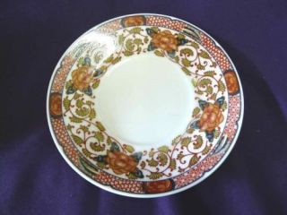 GEORGES BRIARD CHINA PEONY PATTERN SAUCER ONLY