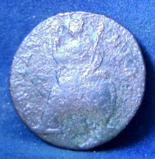 GB WILLIAM AND MARY COPPER FARTHING   1694 ++ NICE GRADE ++