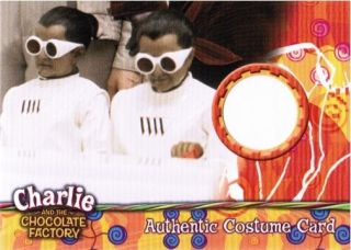 Charlie Chocolate Factory Costume Card of Oompa Loompas Television 
