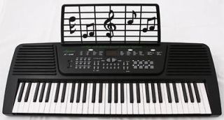   BLACK 61 Key Electronic Music Keyboard Electric Piano Multi Sound