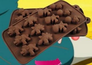   Shape Silicone Chocolate Jelly Muffin Cake Soap Mold Mould Pan