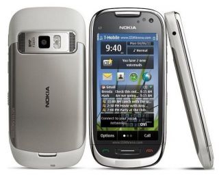 NEW Nokia C7 00 Frosty metal (Unlocked) Smartphone 8MB WIFI HD VIDEO 