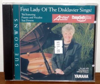 Disklavier CD PianoSoft Plus Yamaha Sue Downs 1st Lady
