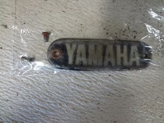 1967 Yamaha AS1 AS 1 125cc twin Y162 tank badge