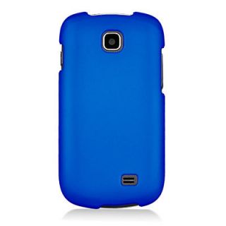 COOL BLUE RUBBERIZED HARD PHONE COVER CASE FOR AT&T Samsung GALAXY 