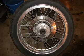 1980 Yamaha XS650S XS650SG Special Front Wheel Rim 19 Inch Straight 
