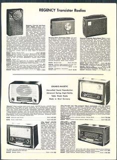 regency transistor radio in Radio, Phonograph, TV, Phone