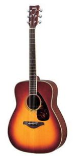 Yamaha FG720S Acoustic Guitar, Oriental Blue Burst, NEW