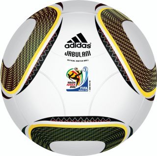 Jabulani Ball Soccer Football Sticker 12 x 12