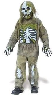 Costumes Lil Bit Dead Zombie Skeletor Costume Adult
