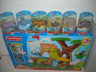   PRICE LITTLE PEOPLE ZOO TALKERS ANIMAL SOUNDS ZOO PLAYSET + MORE