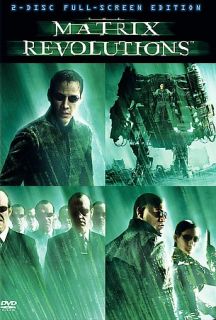 The Matrix Revolutions DVD, 2004, 2 Disc Set