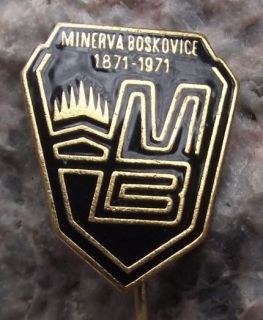   Boskovice Sewing Machines Czechoslovakia Centenary 100th Year Pin