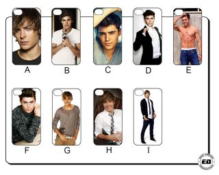 ZAC EFRON iphone 4 4S 5 HARD COVER CASE High School Musical
