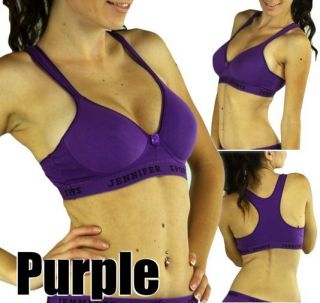 Get Your New Racerback Exercise Sports Bra Firm Support Padded for 