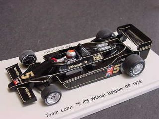   43 John Player Special Lotus 79 #5 F1 World Champ 1978 Mario Andretti