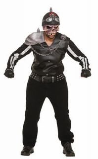 Scary Zombie Biker Motorcycle Rider Costume Adult Std