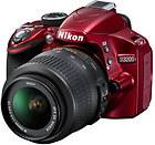 Nikon D3200 Kit Red 24.2 megapixel Digital SLR with 18 55mm DX VR Zoom 