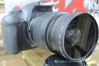 Wide Angle Macro Lens For Canon xt4 t4i t3i t2 ti t2i t3 xs xsi xt w 